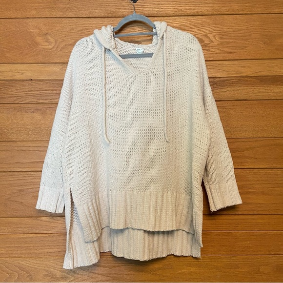 aerie chenille oversized hooded pullover - Picture 2 of 6